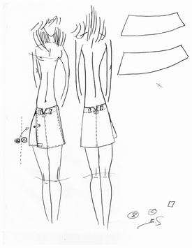 Skirt By William Shepherd Designs